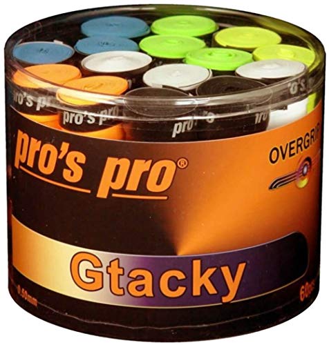 Pro 60 Pros Overgrip Gtacky Tennis Banda colori