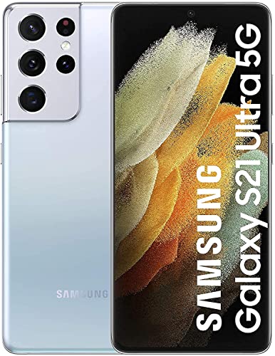 Samsung Galaxy S21 ULTRA 5G SM G998B 512 GB DUAL SIM 6.8 pollici PHANTOM SILVER / ARGENTO (Ricondizionato)