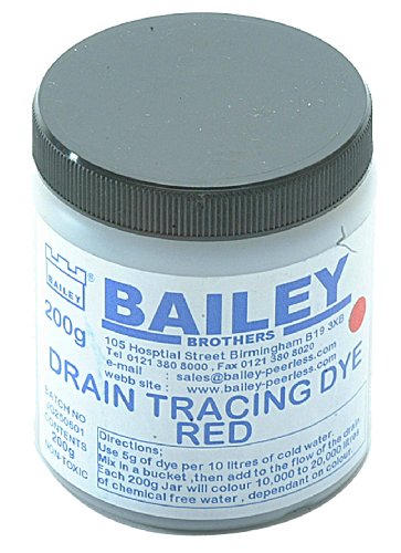 Bailey 3590 - Tracciante fluorescente, colore: Rosso