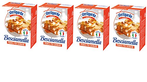 Sterilgarda Alimenti Sterilgarda besciamella (besciamella) importata dall'Italia - lasagne pasta, maccheroni e formaggio o moussaka