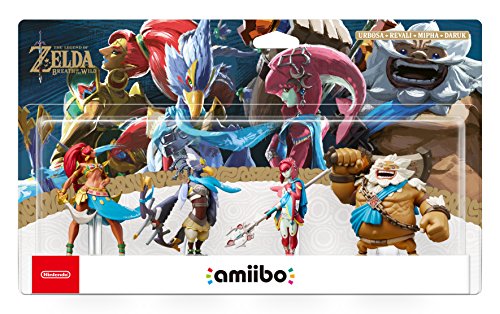 Nintendo Switch: Amiibo The Legend of Zelda: Breath of the Wild 4 Campioni