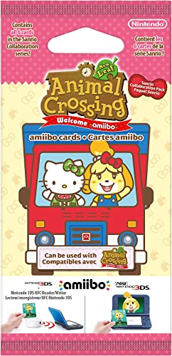 Carte Amiibo Animal Crossing: New Horizons + Sanrio