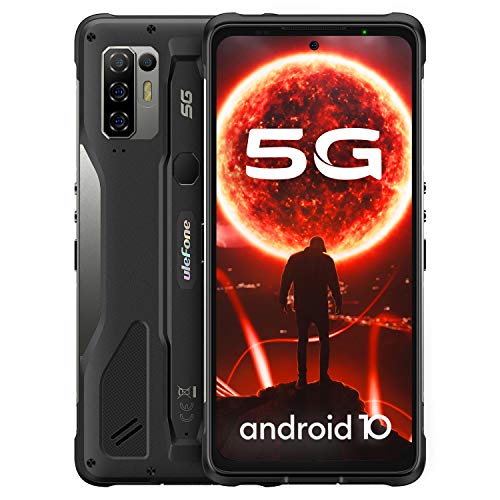 Smartphone 5G Rugged, Ulefone Armor 10 Cellulari In Offerta, 8GB + 128GB, 2TB Espandibile, 6.67'FHD + 2400 x 1080 MP, Registrazione Video 4K, 64MP+8MP,Tipo C 2.0 Android 10