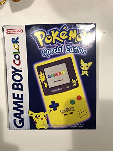 Game Boy Color Pokemon Special Edition