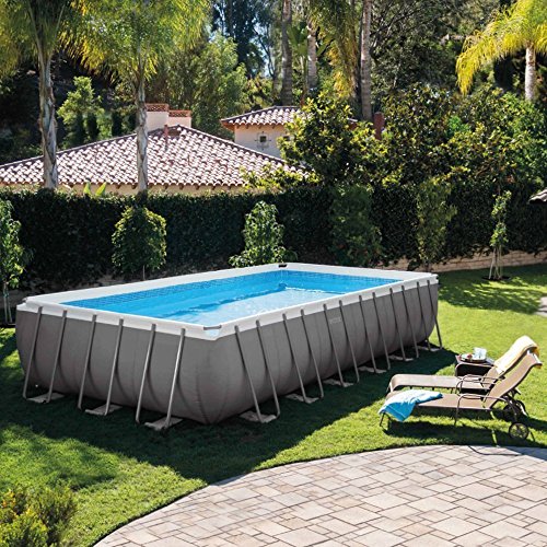 Intex - Set piscina Ultra Metal 732 x 366 x 132