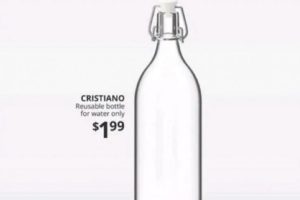 Bottiglia Dacqua In Vetro Ikea