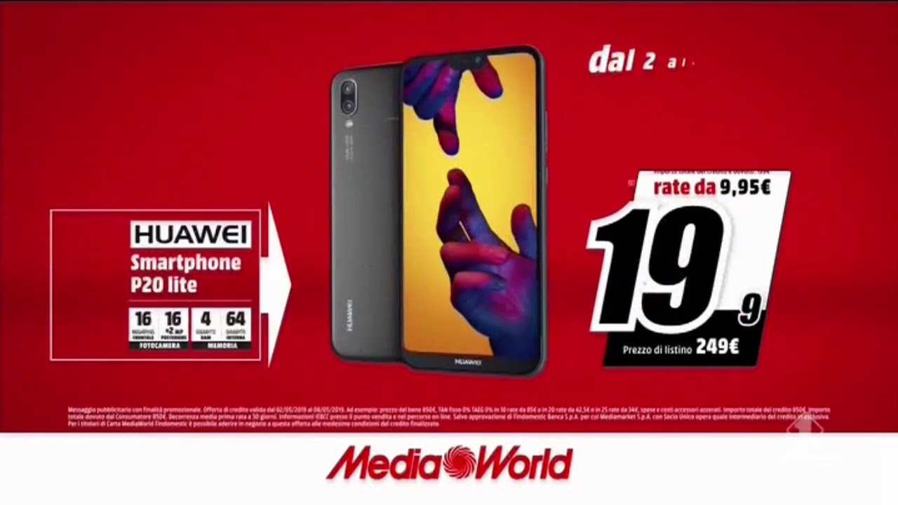 Huawei P20 Lite MediaWorld