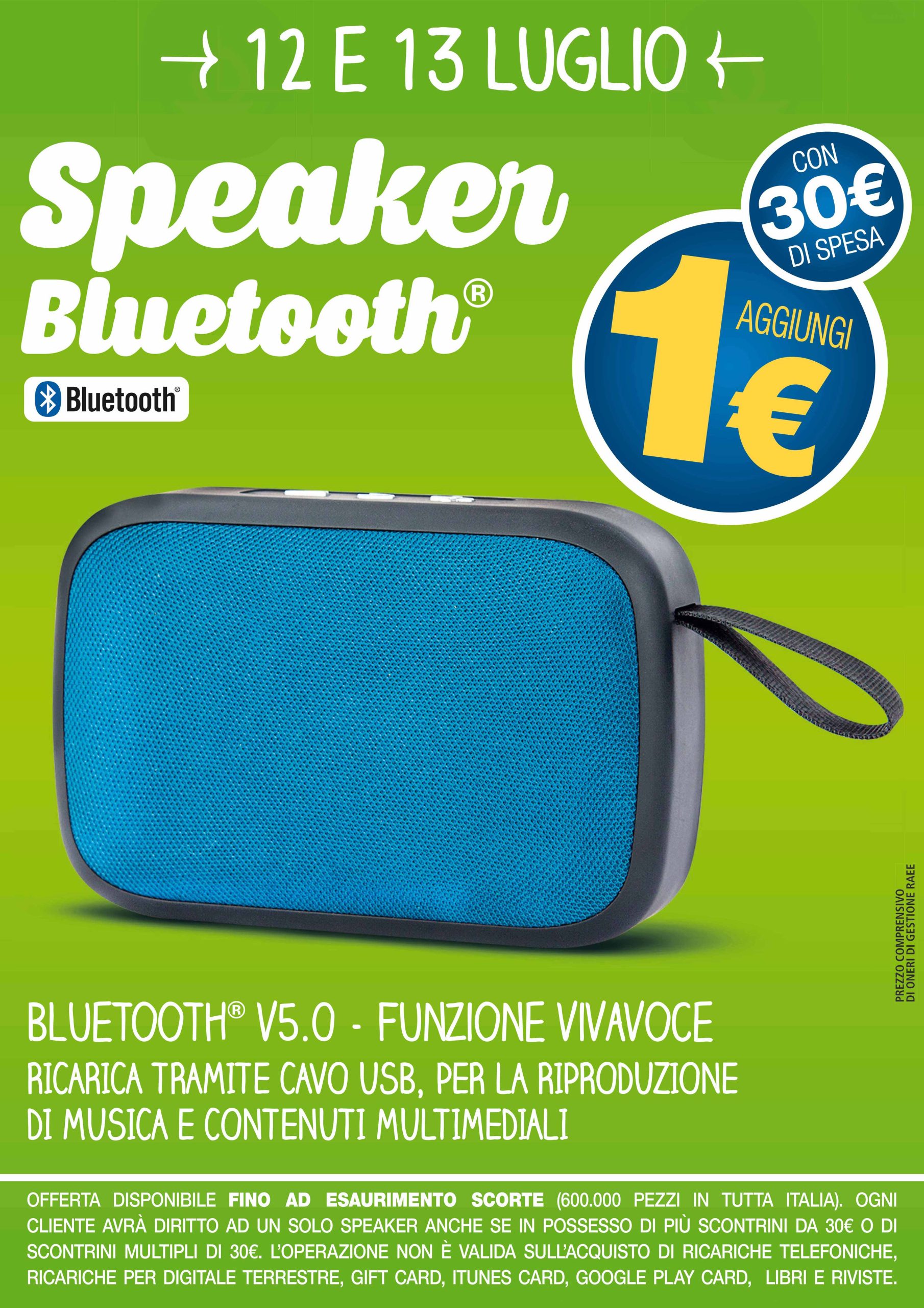 Speaker Bluetooth Eurospin